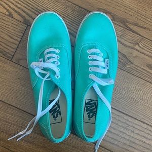 Vans green